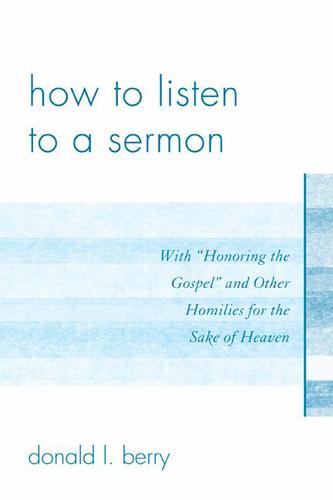 Cover image for How to Listen to a Sermon