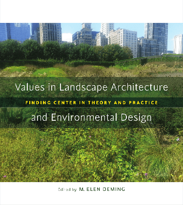 Cover image for Values in Landscape Architecture and Environmental Design