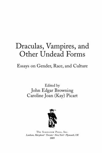 Cover image for Draculas, Vampires, and Other Undead Forms