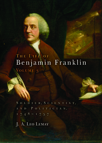 The Life of Benjamin Franklin, Volume 3