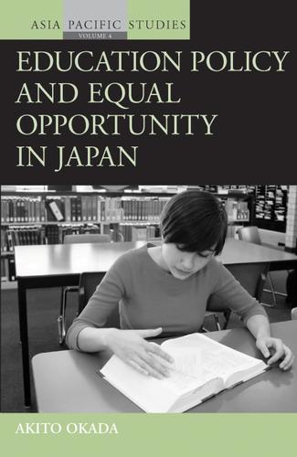 Cover image for Education Policy and Equal Opportunity in Japan