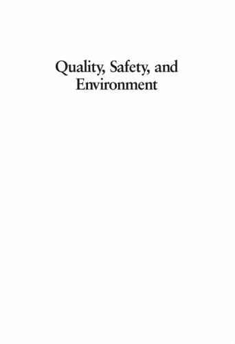Quality, Safety, and Environment