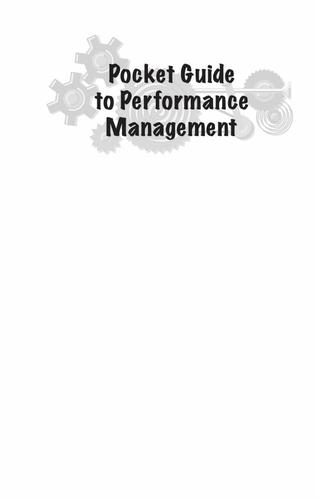 Pocket Guide to Performance Management