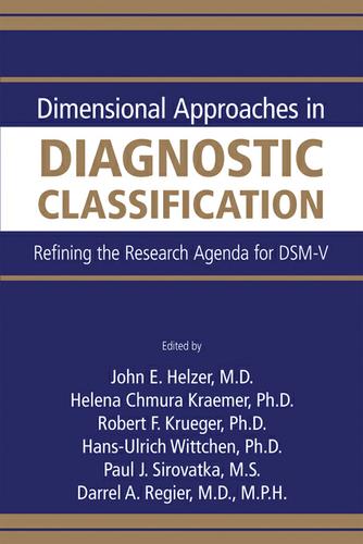 Cover image for Dimensional Approaches in Diagnostic Classification