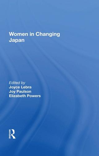 Cover image for Women In Changing Japan