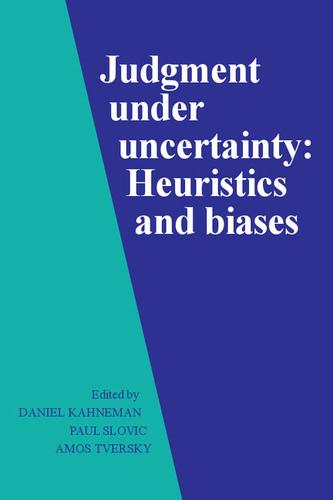 Cover image for Judgment under Uncertainty