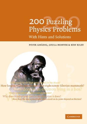 Cover image for 200 Puzzling Physics Problems