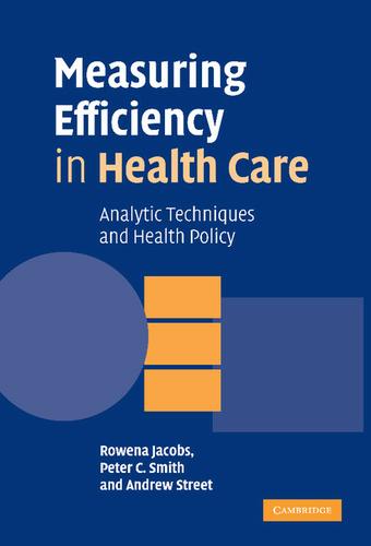 Cover image for Measuring Efficiency in Health Care