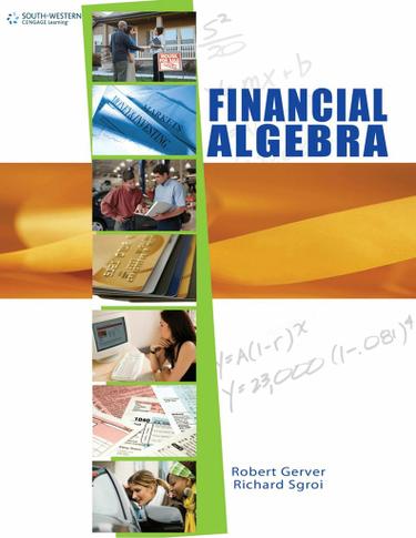 Financial Algebra, Student Edition