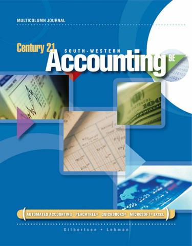 Century 21 Accounting: Multicolumn Journal
