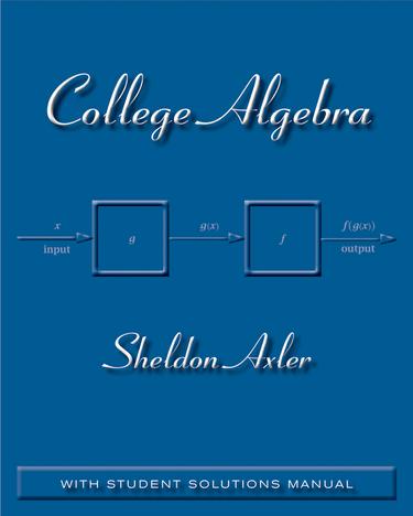 Cover image for College Algebra