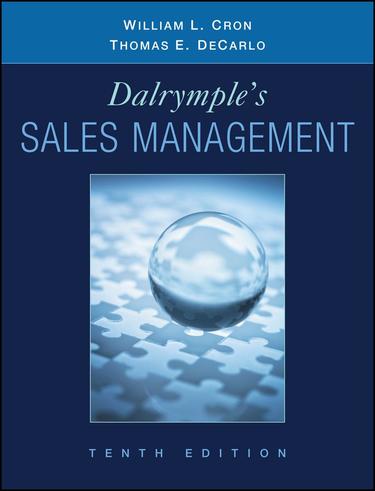 Cover image for Dalrymple's Sales Management