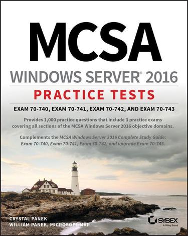 Cover image for MCSA Windows Server 2016 Practice Tests