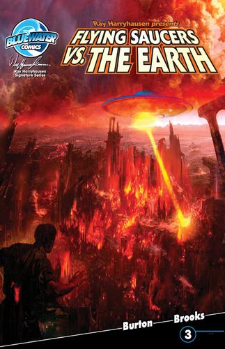 Cover image for Flying Saucers Vs. the Earth #3