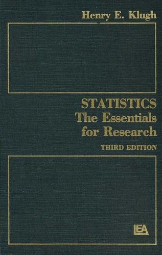 Cover image for Statistics