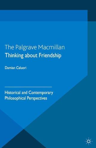 Cover image for Thinking about Friendship