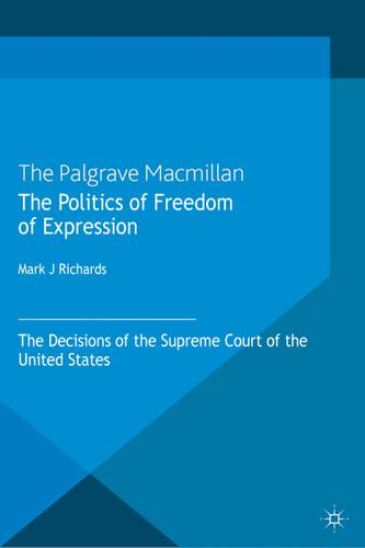 Cover image for The Politics of Freedom of Expression