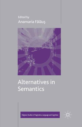 Cover image for Alternatives in Semantics