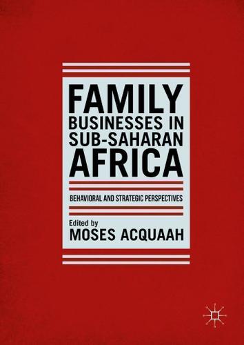 Cover image for Family Businesses in Sub-Saharan Africa