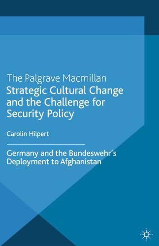 Cover image for Strategic Cultural Change and the Challenge for Security Policy