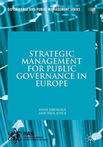 Cover image for Strategic Management for Public Governance in Europe