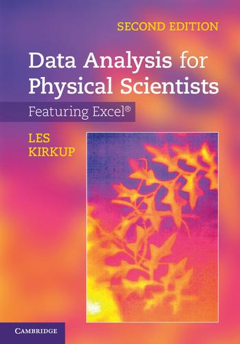 Cover image for Data Analysis for Physical Scientists
