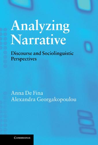 Cover image for Analyzing Narrative