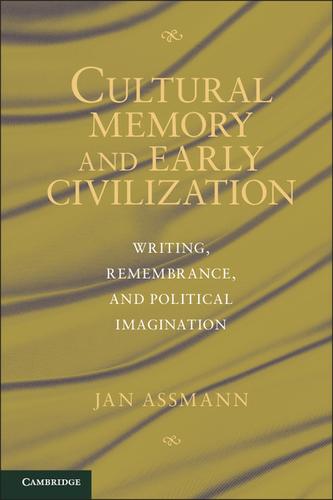 Cover image for Cultural Memory and Early Civilization