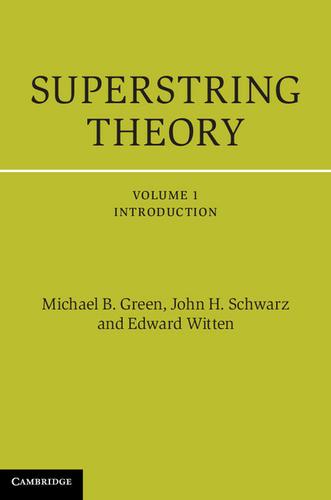 Cover image for Superstring Theory: Volume 1, Introduction