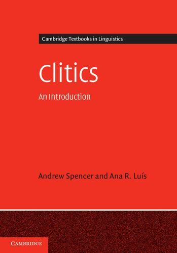 Cover image for Clitics