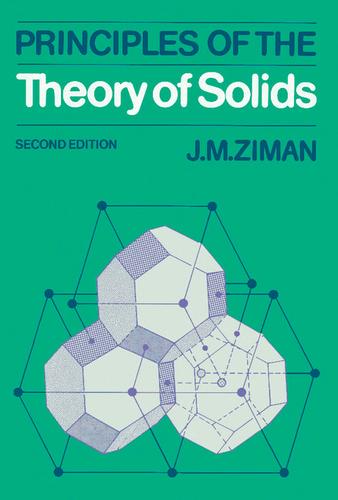 Cover image for Principles of the Theory of Solids