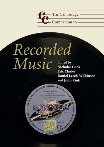 Cover image for The Cambridge Companion to Recorded Music