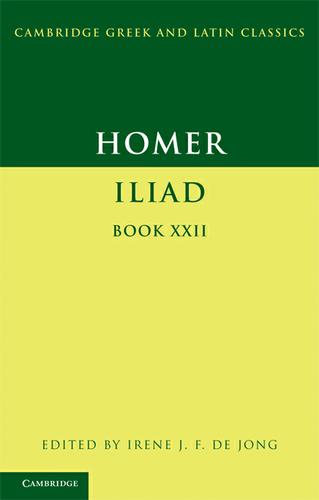 Cover image for Homer: Iliad Book 22