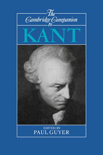 Cover image for The Cambridge Companion to Kant