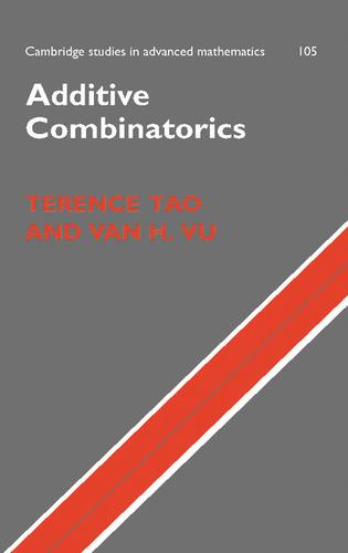 Cover image for Additive Combinatorics