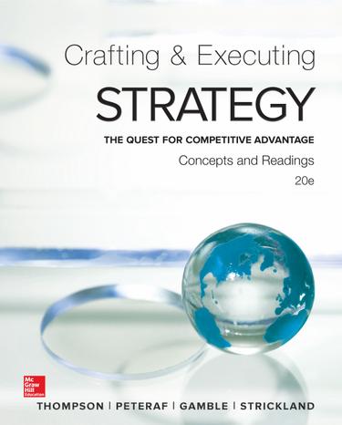 Cover image for Crafting & Executing Strategy: Concepts and Readings