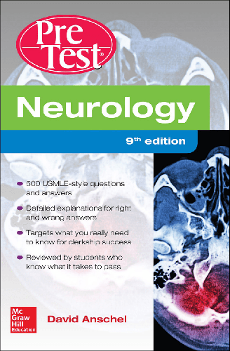 Cover image for Neurology PreTest Self-Assessment And Review, Ninth Edition