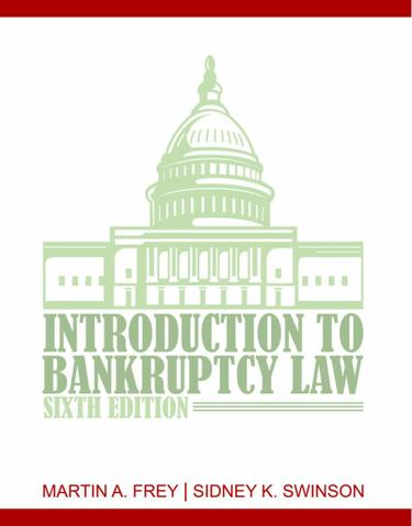 Introduction to Bankruptcy Law