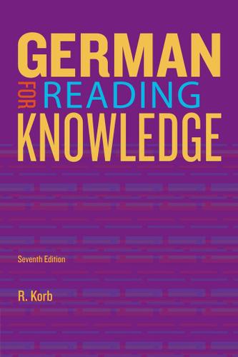 German for Reading Knowledge