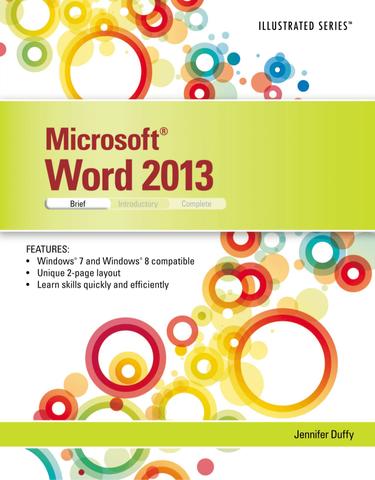 Microsoft Word 2013: Illustrated Brief