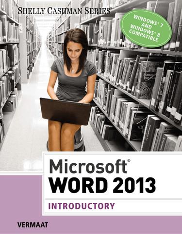 Microsoft Word 2013: Introductory