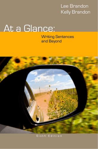 At a Glance: Writing Sentences and Beyond