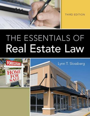 The Essentials Of Real Estate Law 9781133693574