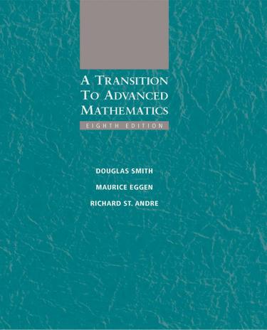 A Transition to Advanced Mathematics