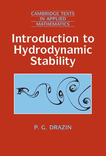 Cover image for Introduction to Hydrodynamic Stability