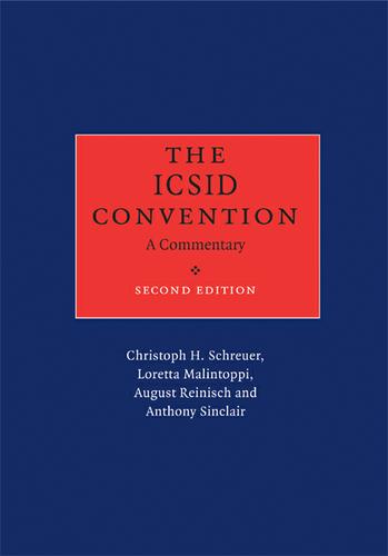 Cover image for The ICSID Convention