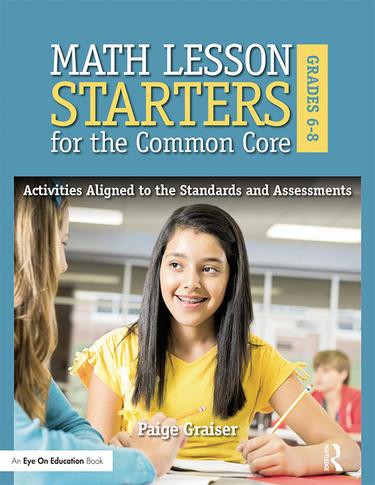 Cover image for Math Lesson Starters for the Common Core, Grades 6-8