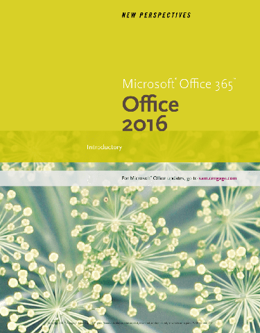 New Perspectives MicrosoftOffice 365 & ... 1st Edition By: Patrick ...