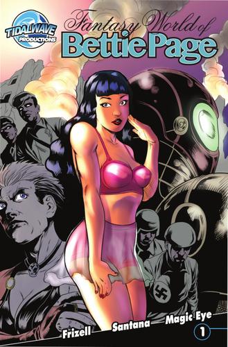 Cover image for Fantasy World of Bettie Page #1