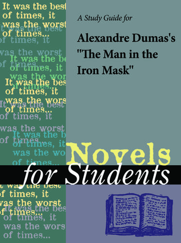 Cover image for A Study Guide for Alexandre Dumas' "The Man in the Iron Mask"